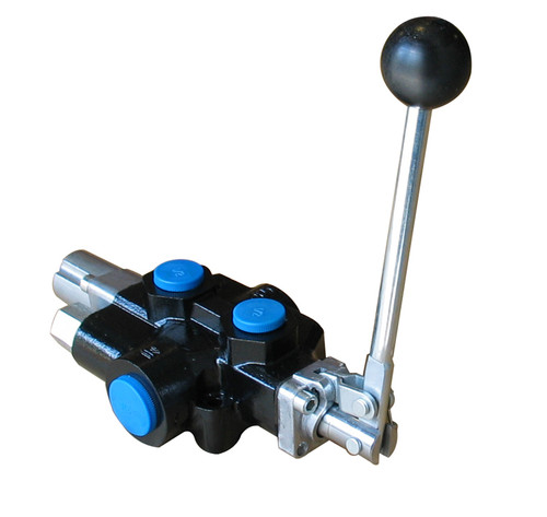 CHIEF COMPACT LOG SPLITTER VALVE: 18 GPM, 3/4” NPT INLET/OUTLET, 3625 PSI, 1/2” NPT WORK PORTS  